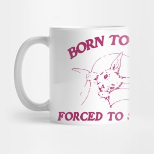 Born to yap forced to study Unisex Mug